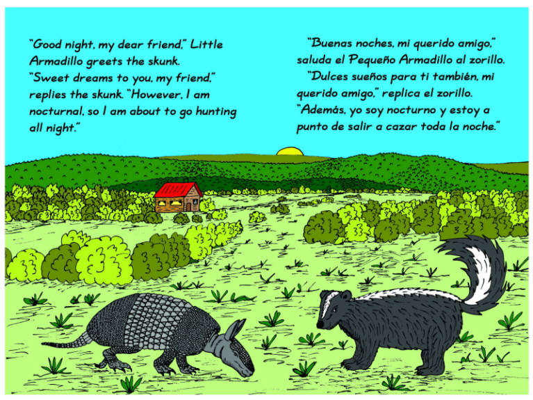 Texas Children's Books - Bilingual in English and Spanish - By Saddle Pal  Creations